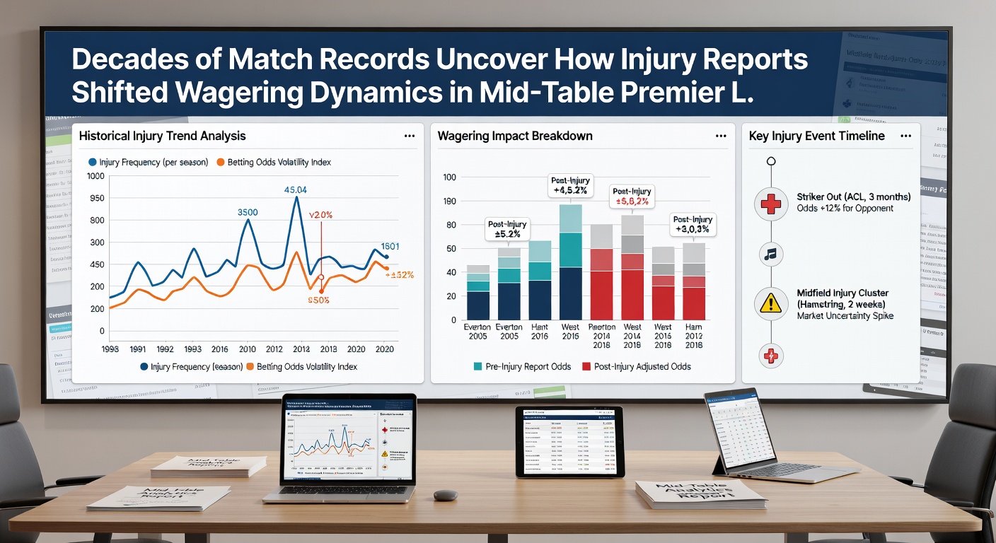 Mid-table Premier League players during a fixture where late injury news altered betting odds