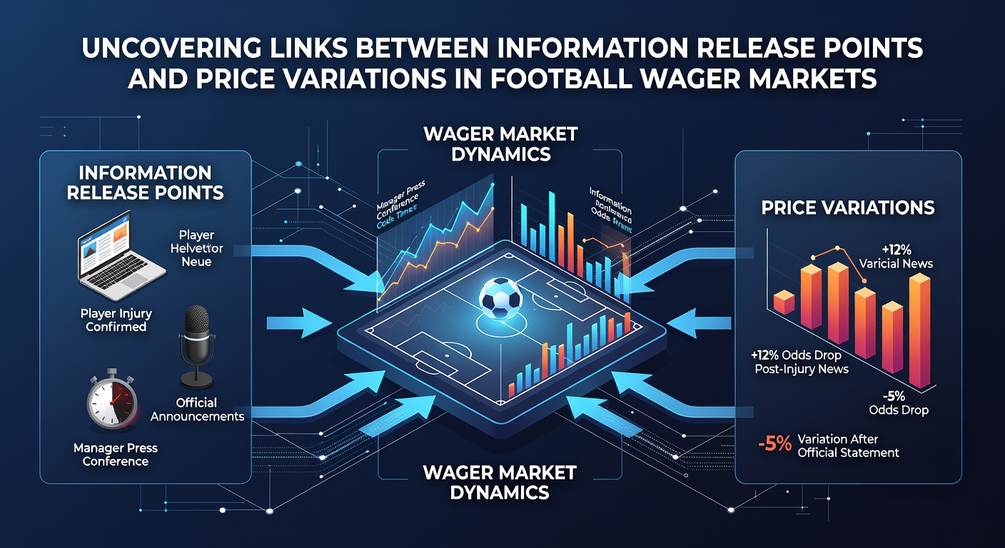 Detailed timeline graphic illustrating information release points and corresponding betting odds changes across multiple seasons